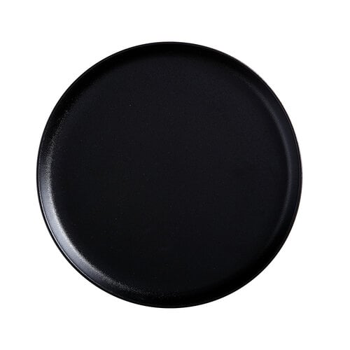 Plateau de service noir avec rebord