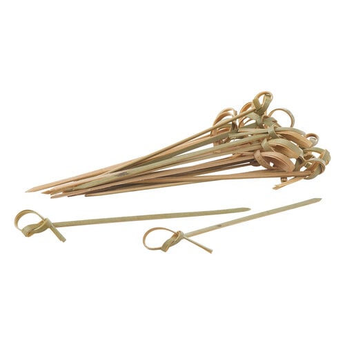 Knotted bamboo skewers (pack of 50)