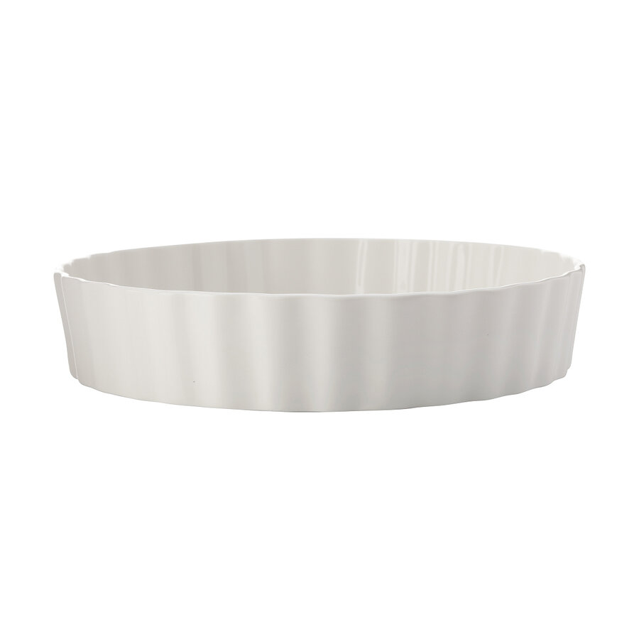 White Quiche Dish 25 cm - Photo 0
