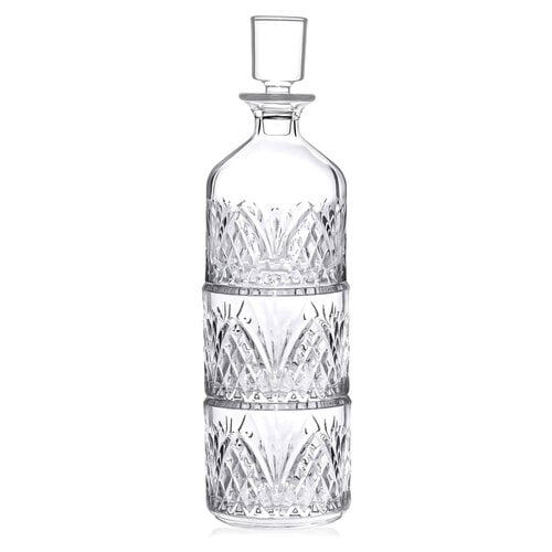 Decanter and stackable glass