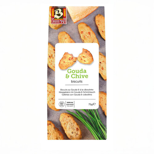 Gouda & Chive Biscuits
