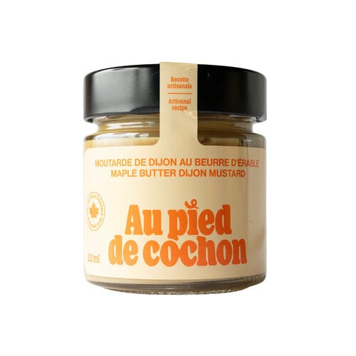 Au Pied de Cochon Maple Butter Dijon Mustard