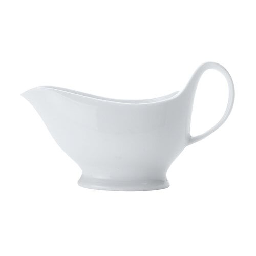Saucière en porcelaine blanche