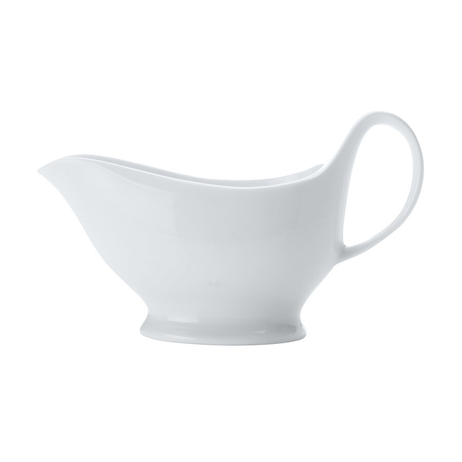 Saucière en porcelaine blanche 0.4L - Photo 0