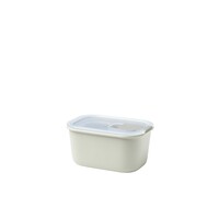 Contenant rectangulaire blanc avec couvercle "Easyclip" 450ml