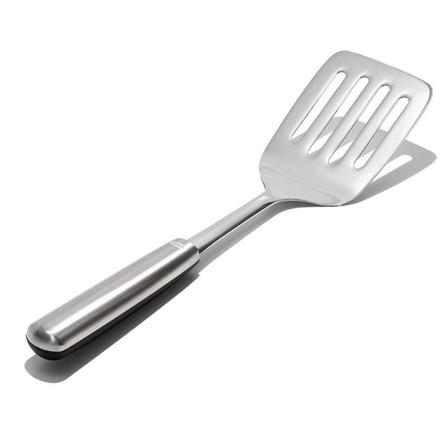 Spatule trouée en acier inoxydable OXO - Photo 0