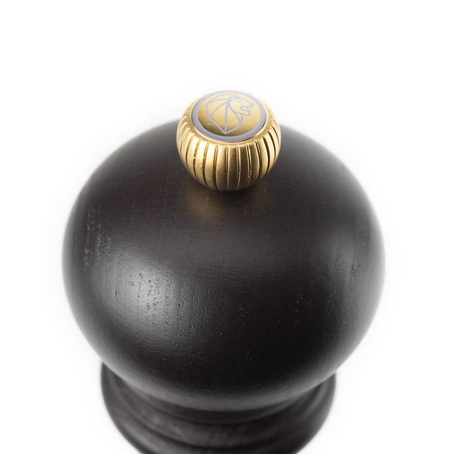 Salière en bois de hêtre brun chocolat 21 cm PEUGEOT - Photo 1