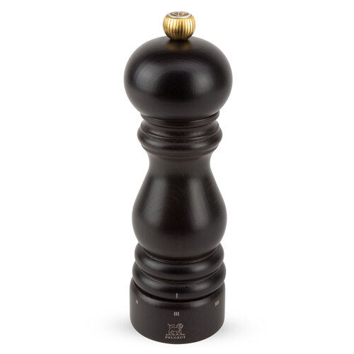 Salière en bois de hêtre brun chocolat PEUGEOT