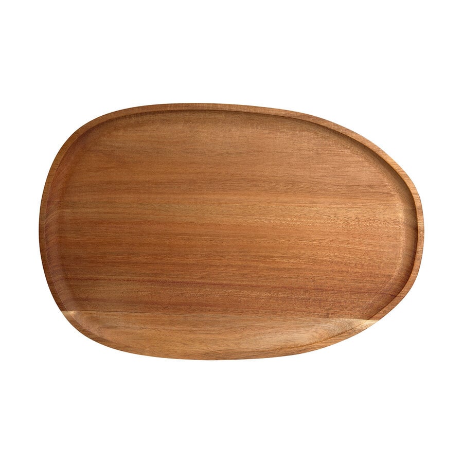 Plateau de présentation en acacia 43 x 30 cm - Photo 0