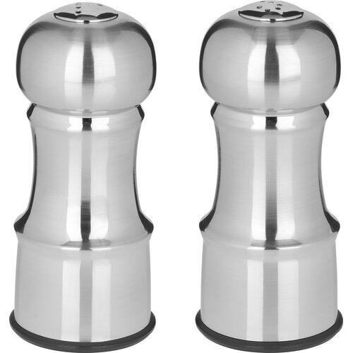 Salière et poivrière fini inox