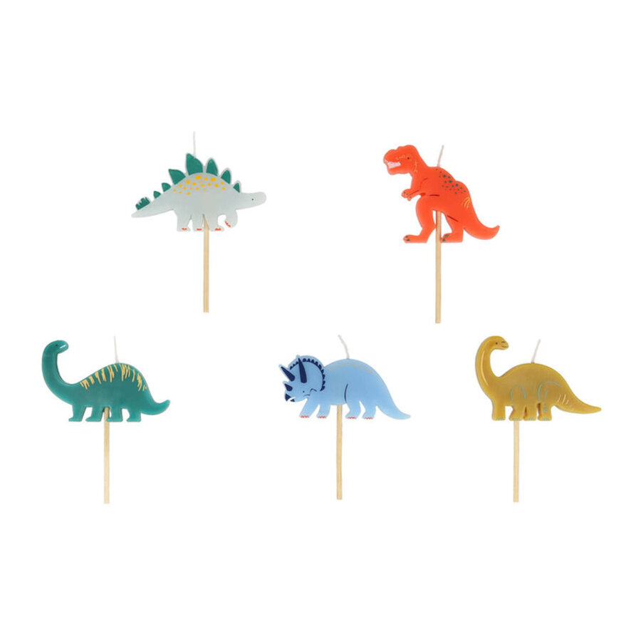 Chandelles Dinosaures (5) - Meri Meri - Photo 1