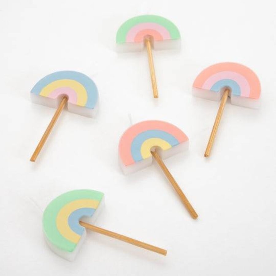 Rainbow Candles - Meri Meri - Photo 1