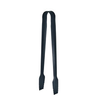 Natural Living Small Black Serving Tongs