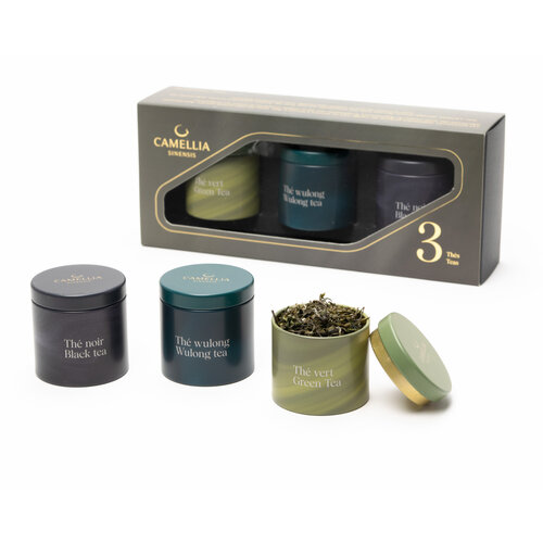Coffret découverte thés  - Camellia Sinensis
