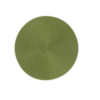 Forest Green Round Placemat