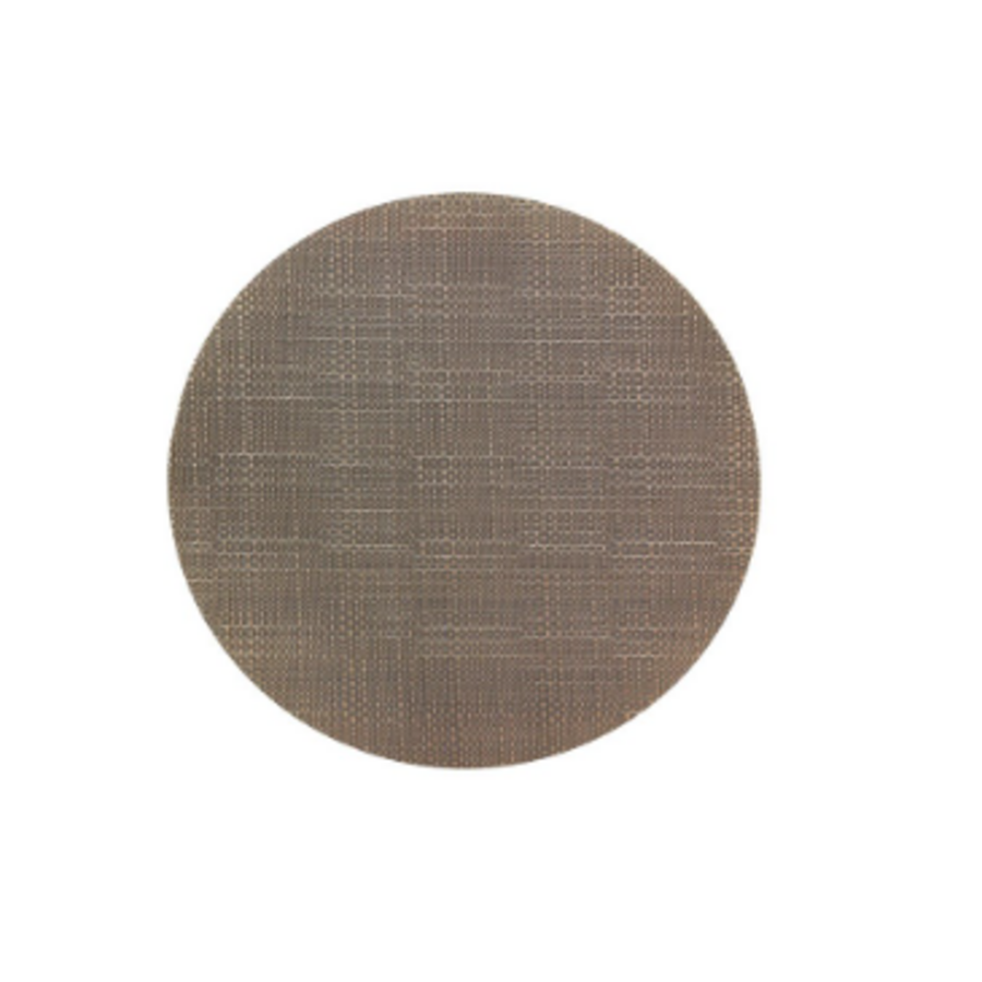Round Vinyl Placemat Chocolate Pattern - Photo 0
