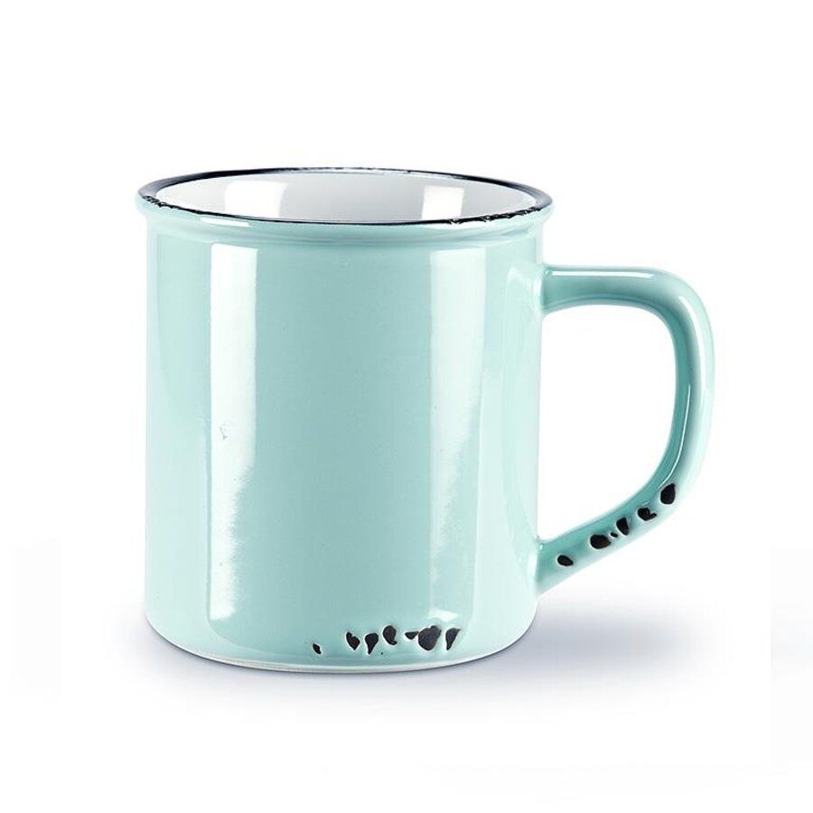 Enamel Mug Blue/Green - Photo 0