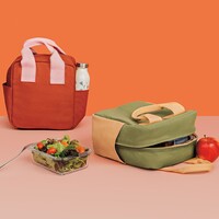 Sac à lunch couleur Grenadine