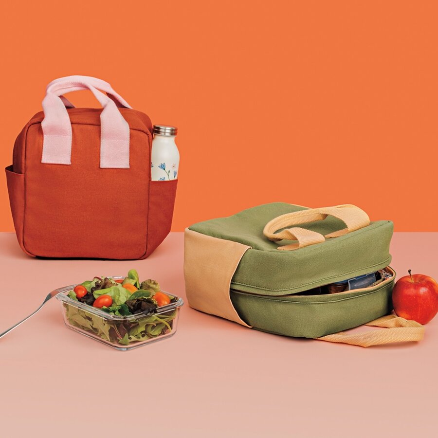Sac à lunch couleur Grenadine - Photo 1