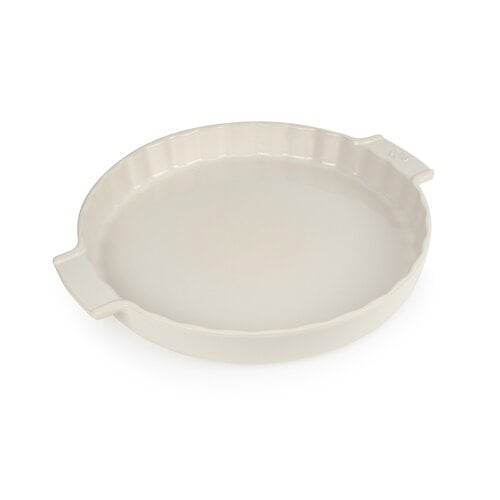 Peugeot Ceramic Tart Dish, 30 cm, Ecru