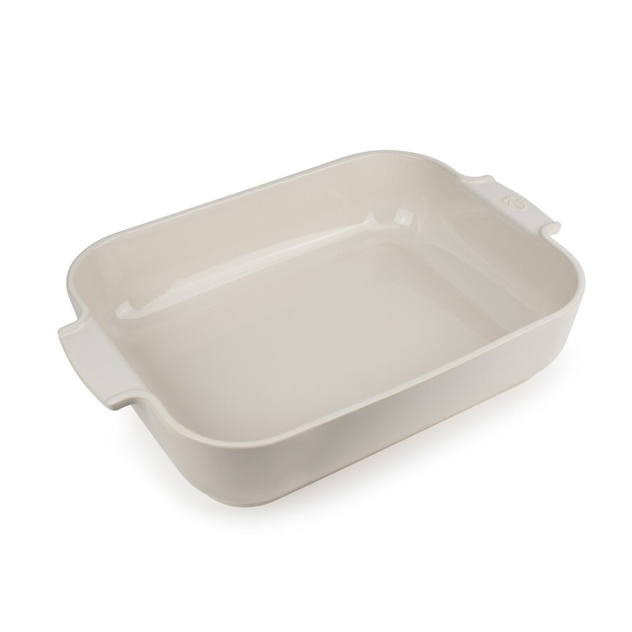 Plat de cuisson rectangulaire 40 cm écru Peugeot - Photo 0