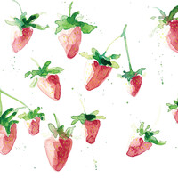 Strawberry Shortcake Greeting Card