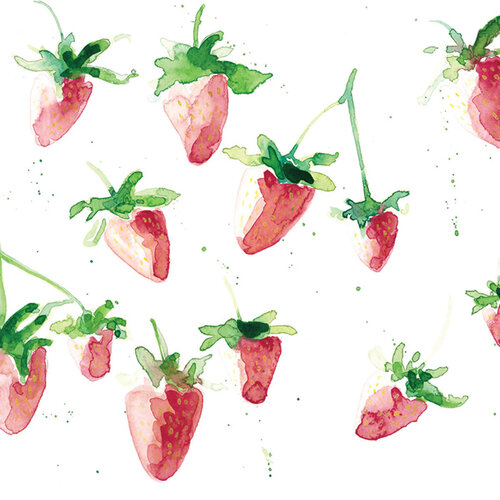 Strawberry Shortcake Greeting Card