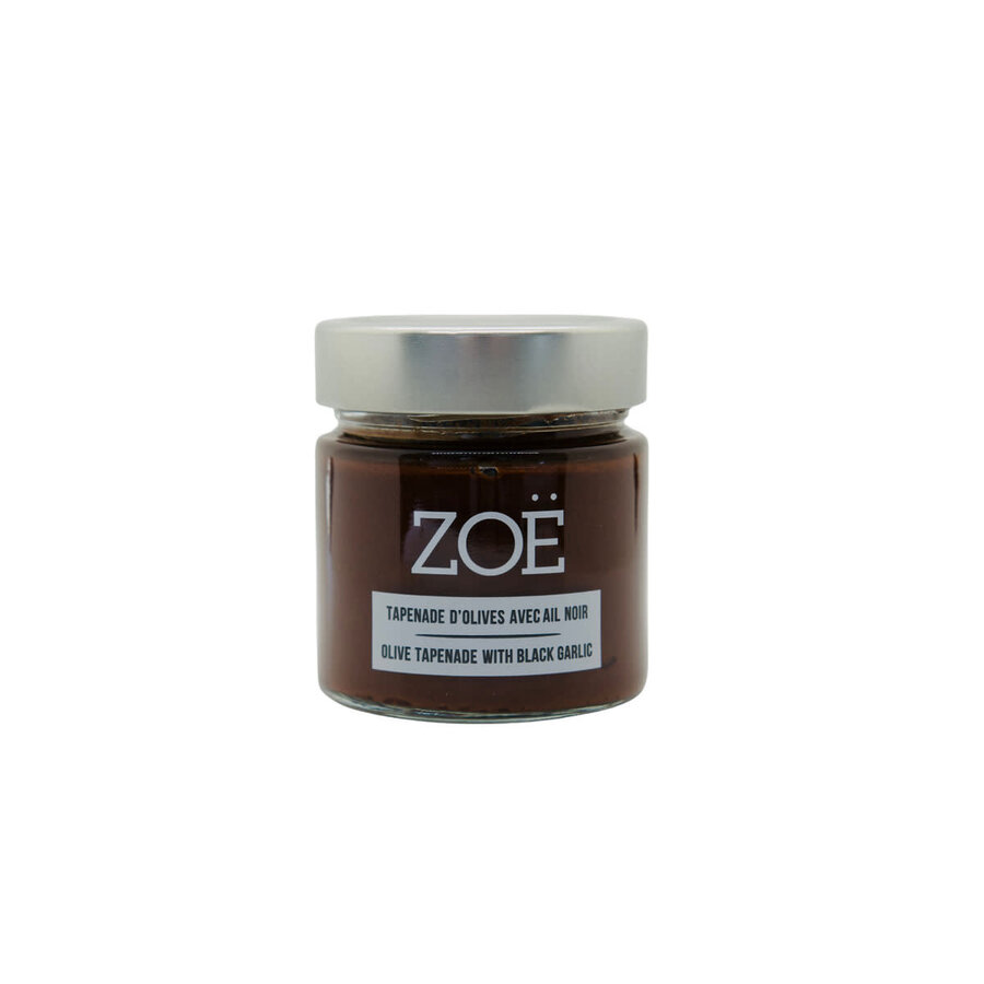 Tapenade d'olive et ail noir 280g ZOË - Photo 0