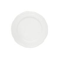 Florence White Scalloped Edge Dinner Plate 27 cm