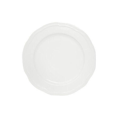 Florence White Scalloped Edge Dinner Plate 27 cm