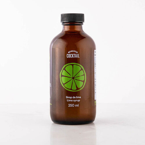 Monsieur Cocktail Lime Syrup 250 ml