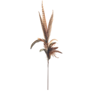 35 Inch Decorative Branch with Various Feathers