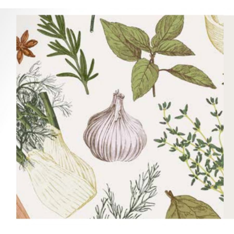 Basil Tablecloth 60 x 90 inches - Photo 0