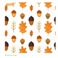 Warm Oak Paper Napkin