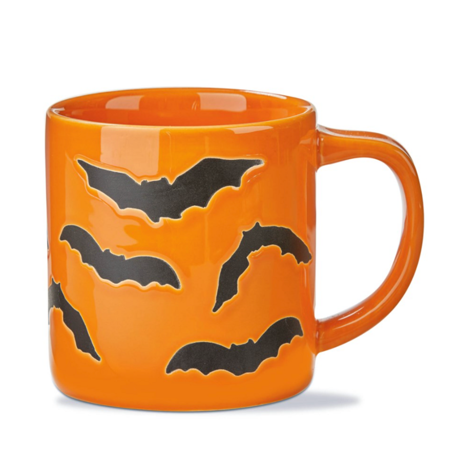 Orange Bat Halloween Mug - Photo 0