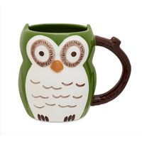 Forest Owl Ceramic Mug 500ml