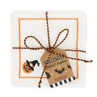 "Boo" Halloween Napkins, Set of 4