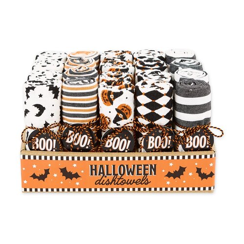 Linge à vaisselle Halloween Boo, assorti