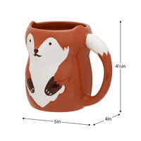 Ceramic Mug 500 ml Woodland Fox