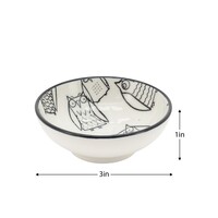 Kiri 3-inch Owl Sauce Bowl