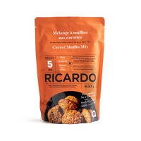 Mélange à muffins aux carottes 450g RICARDO