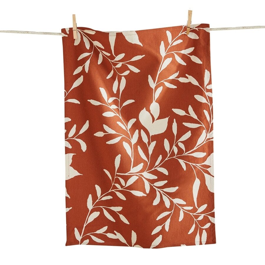 Linge à vaisselle terracotta Botanique d'automne - Photo 0