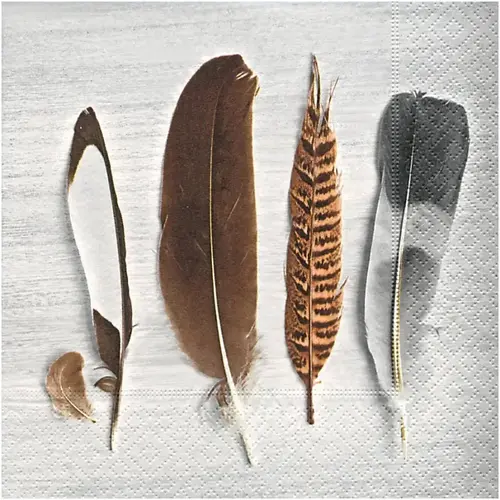 Feather Paper Napkins