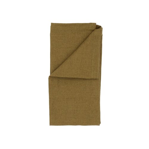 Ochre Linen-Look Napkins Set of 2