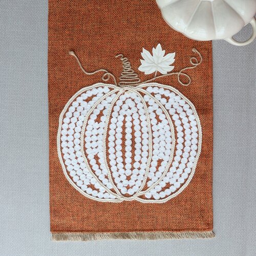 Chemin de table Citrouille Russet