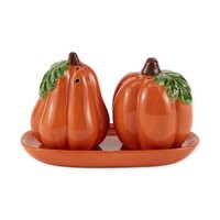 Pumpkin Salt and Pepper Shakers Set of 2