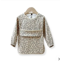 Bavette imperméable manches longues Fleurs antiques