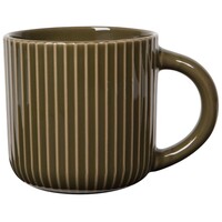 Fluted Mug 22 oz Olive Branch