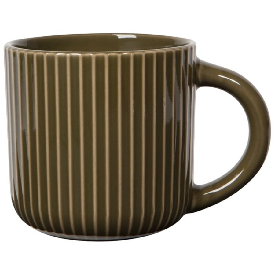 Tasse cannelée 22 oz Branche d'olivier - Photo 0