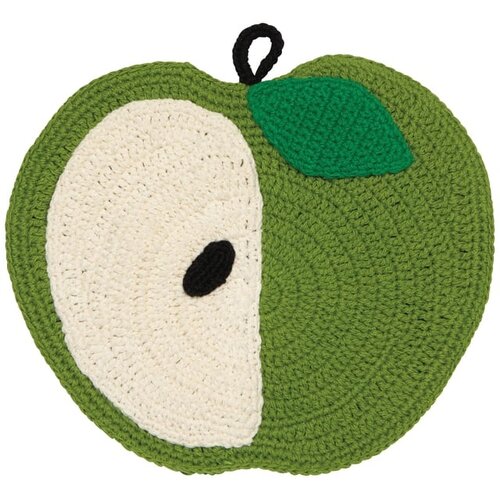 Sous-plat en crochet Apple a Day